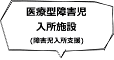 医療型障害児入所施設（障害児入所支援）　